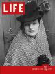Life Magazine, January 2, 1939 - Woman wearing wimple