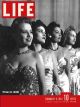 Life Magazine, February 9, 1942 - Nightclub chorus