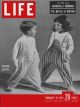 Life Magazine, February 28, 1949 - Boy and girl in Costume clothes