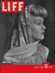 Life Magazine, May 13, 1940 - Silk shawls in fashion