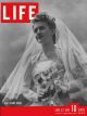 Life Magazine, June 22, 1942 - War-stamp bouquets, bride