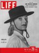 Life Magazine, July 10, 1950 - Actress Miroslava Stern
