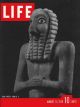 Life Magazine, August 15, 1938 - Sumerian sculpture