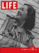 Life Magazine, September 4, 1939 - Rosalind Russell