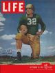 Life Magazine, September 29, 1947 - Notre Dame's Lujack, football
