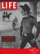 Life Magazine, October 22, 1951 - Champion bronc rider Casey tibbs