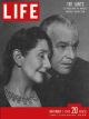 Life Magazine, November 7, 1949 - Fontanne and Lunt