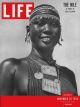 Life Magazine, November 20, 1950 - Girl of Shilluk tribe
