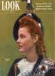 Look Magazine, February 9, 1943 - Lovely red-headed woman in the dress tartan of clan MacPherson with cairngorm brooch on her plaid