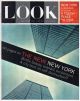 Look Magazine, March 26, 1963 - A neat angle looking skyward between two New York skyscrapers