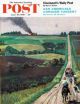 Saturday Evening Post, June 30, 1956 - Chasing the Fire Truck