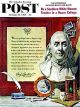 Saturday Evening Post, January 16, 1960 - Benjamin Franklin - bust and quote