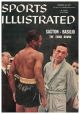 Sports Illustrated, February 25, 1957 - Saxton vs. Basilio Boxing