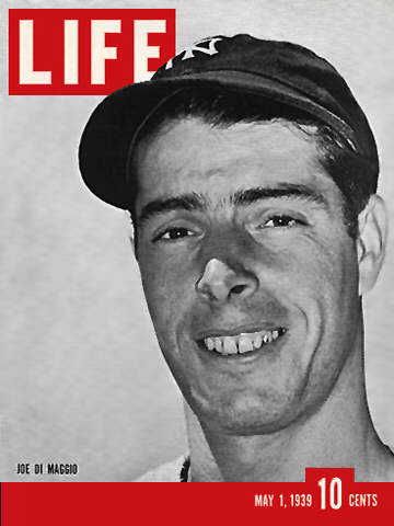 Life Magazine, May 1, 1939 - Joe DiMaggio, baseball