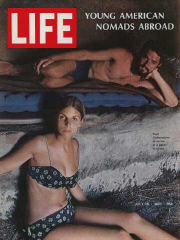 12 LIFE Magazine July 19 1968 ~ Young American Nomads Abroad ~ 60s Ads 