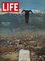 Life Magazine, February 14, 1964 - Innsbruck Olympics, ski jump