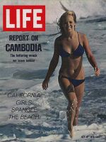 Life Magazine, July 10, 1970 - California girls in the surf