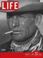 Life Magazine, August 22, 1949 - Texas cowboy