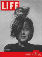 Life Magazine, October 5, 1942 - Eye-catcher hats