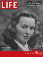 Life Magazine, October 17, 1949 - Jeanne Crain