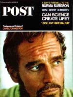 Saturday Evening Post, July 3, 1965 - Charlton Heston in 