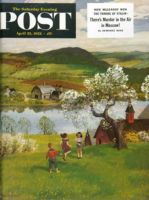 Saturday Evening Post, April 25, 1953 - Jumping Rope Under the Apple Tree