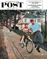 Saturday Evening Post, June 12, 1954 - Bike Riding Lesson