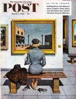 Saturday Evening Post, March 3, 1956 - Art Lover