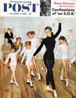 Saturday Evening Post, November 3, 1956 - Ballet Class