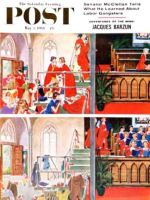 Saturday Evening Post, May 3, 1958 - Women's Choir 