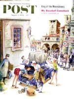 Saturday Evening Post, August 2, 1958 - Coed Tourists in Italy