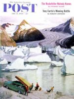 Saturday Evening Post, July 25, 1959 - Portage Glacier