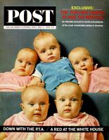 Saturday Evening Post, May 2, 1964 - Fischer Quints at Six Months