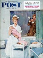 Saturday Evening Post, March 11, 1961 - Father Takes Picture of Baby in Hospital