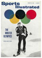 Sports Illustrated, January 27, 1964 - America's Downhill Skier Buddy Werner in the Winter Olympics