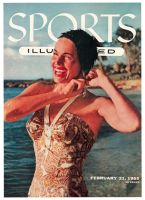Sports Illustrated, February 21, 1955 - Swimsuit model Betty di Bugnano