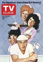 TV Guide, April 8, 1978 - Cast of 'Alice'