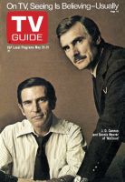 TV Guide, May 25, 1974 - J.D.Cannon and Dennis Weaver of 'McCloud'