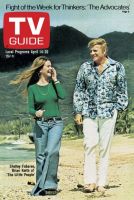 TV Guide, April 14, 1973 - Shelley Fabares, Brian Keith of 'The Little People'