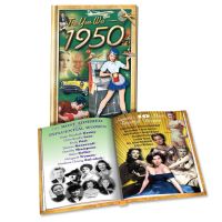 1950 MiniBook: 70th Birthday or Anniversary Gift