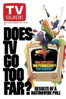 TV Guide, October 13, 1973 - Does Tv Go Too Far Result Of A Nationwide Poll
