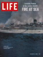 Life Magazine, January 3, 1964 - S.S. Lakonia fire at sea
