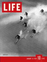 Life Magazine, January 24, 1938 - Alpine skiing