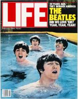 Life Magazine, February 1, 1984 - The Beatles in Swimming pool