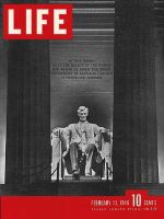 Life Magazine, February 11, 1946 - Lincoln Memorial