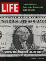 Life Magazine, February 13, 1970 - Dollar Bill