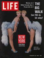 Life Magazine, February 22, 1963 - Song and dance twins