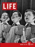 Life Magazine, March 29, 1937 - Three Singing Boys