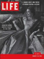 Life Magazine, March 30, 1953 - Coronation fashions