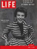 Life Magazine, May 11, 1953 - Dressy denim, fashion